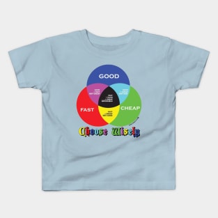 Venn diagram of excellence Kids T-Shirt